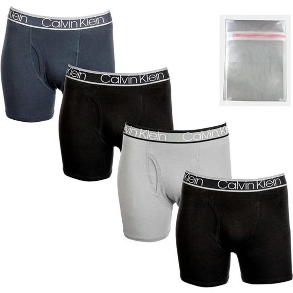 Underwear for Men, Size Medium to Large, Boxer Brief, 4 Pack Bundled - Picture 7 of 8